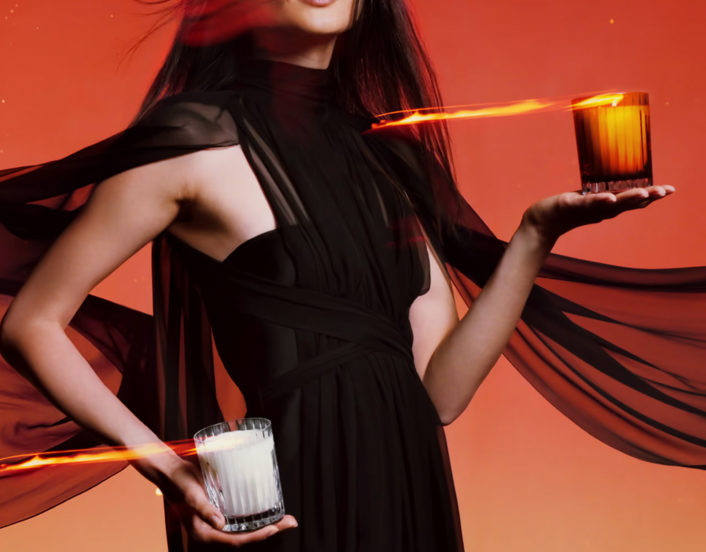 Baccarat 4 Elements Scented Candle Souffle Clair