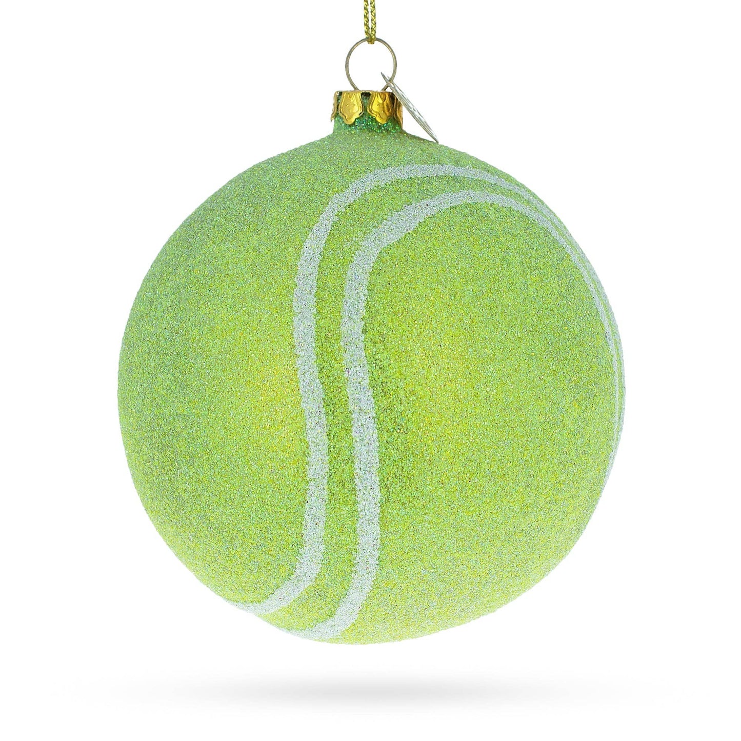 BestPysanky - Vivid Tennis Ball Blown Glass Ornament