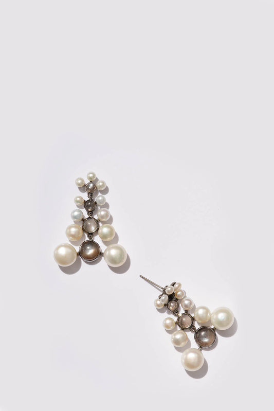 Nak Armstrong Earrings Siren: Pearl
