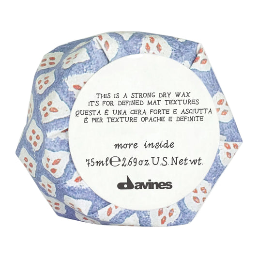 MORE INSIDE STRONG DRY WAX